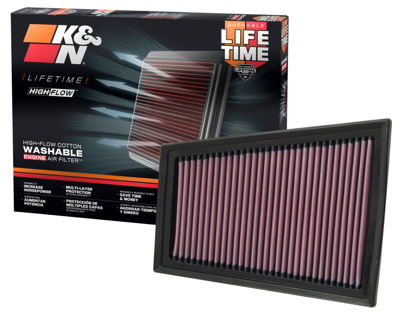 Nissan Sentra Performance Air Intake - K&N Engineering - Drop In - `07-`12